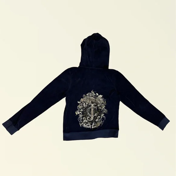 Juicy Couture Jackets Coats Y2k Juicy Couture Navy Blue